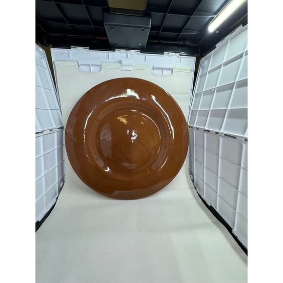 Pottery Barn"SAUSALITO" Dish ,LG Brown Plate.,Micro & Dish Safe - Picture 3 of 7